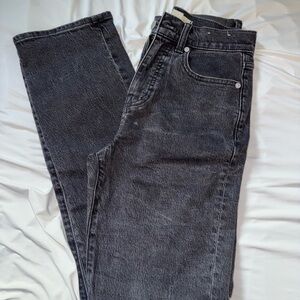 Classic Black Denim Jeans